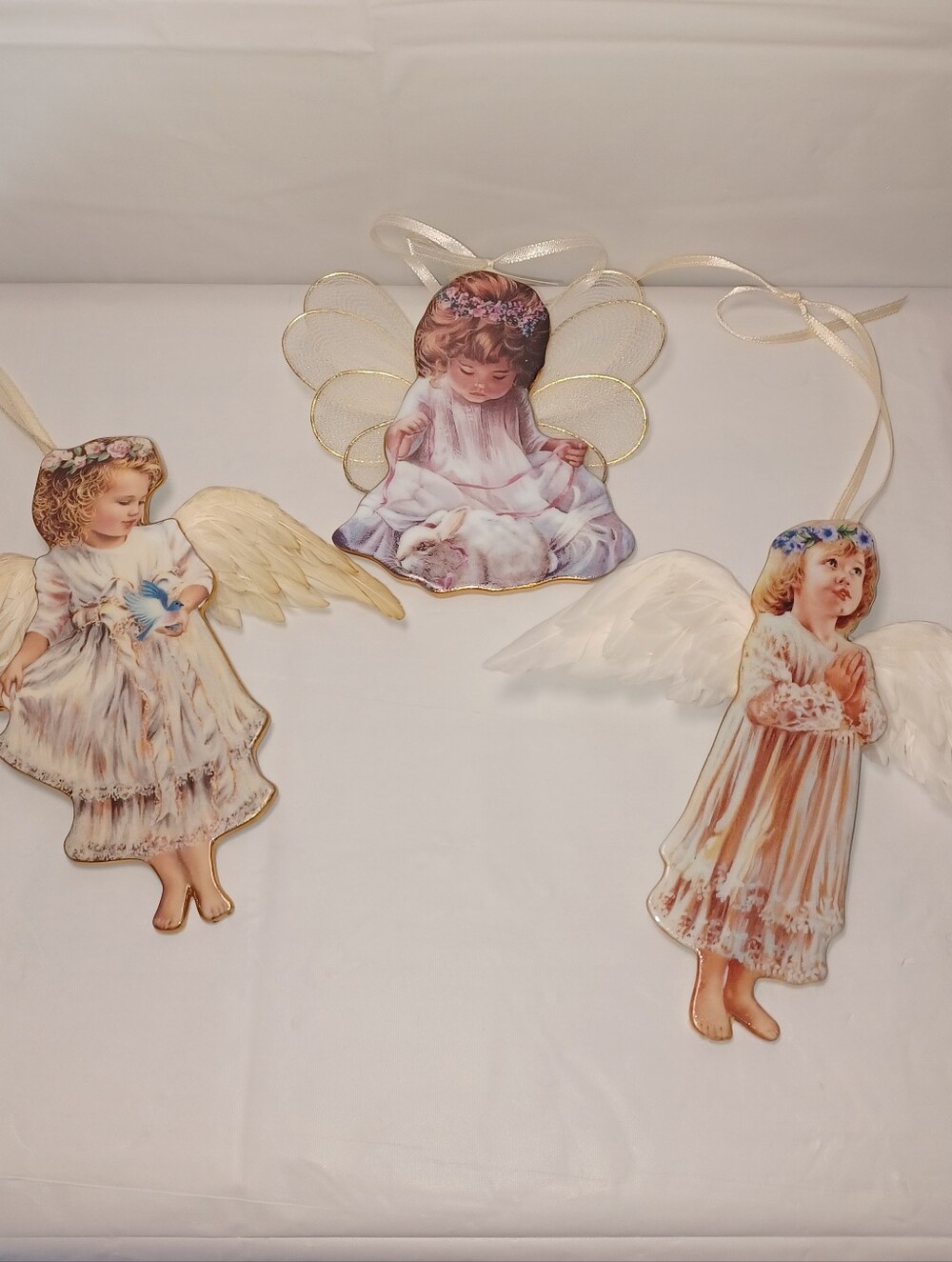 Heavens Little Angels Bradford Editions Porcelain Ornaments